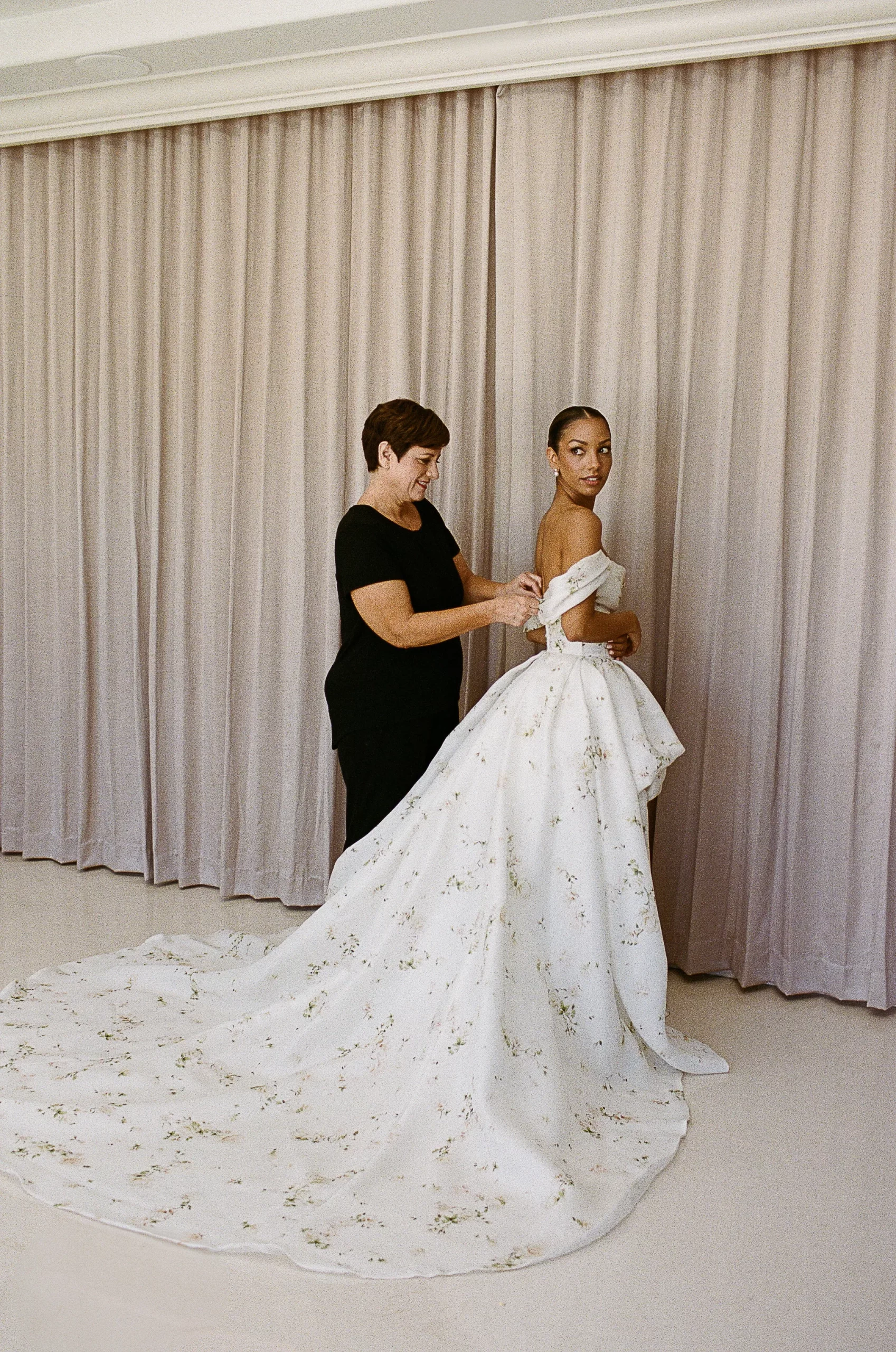 Bruiloft Corinne Foxx en Joseph Hooten