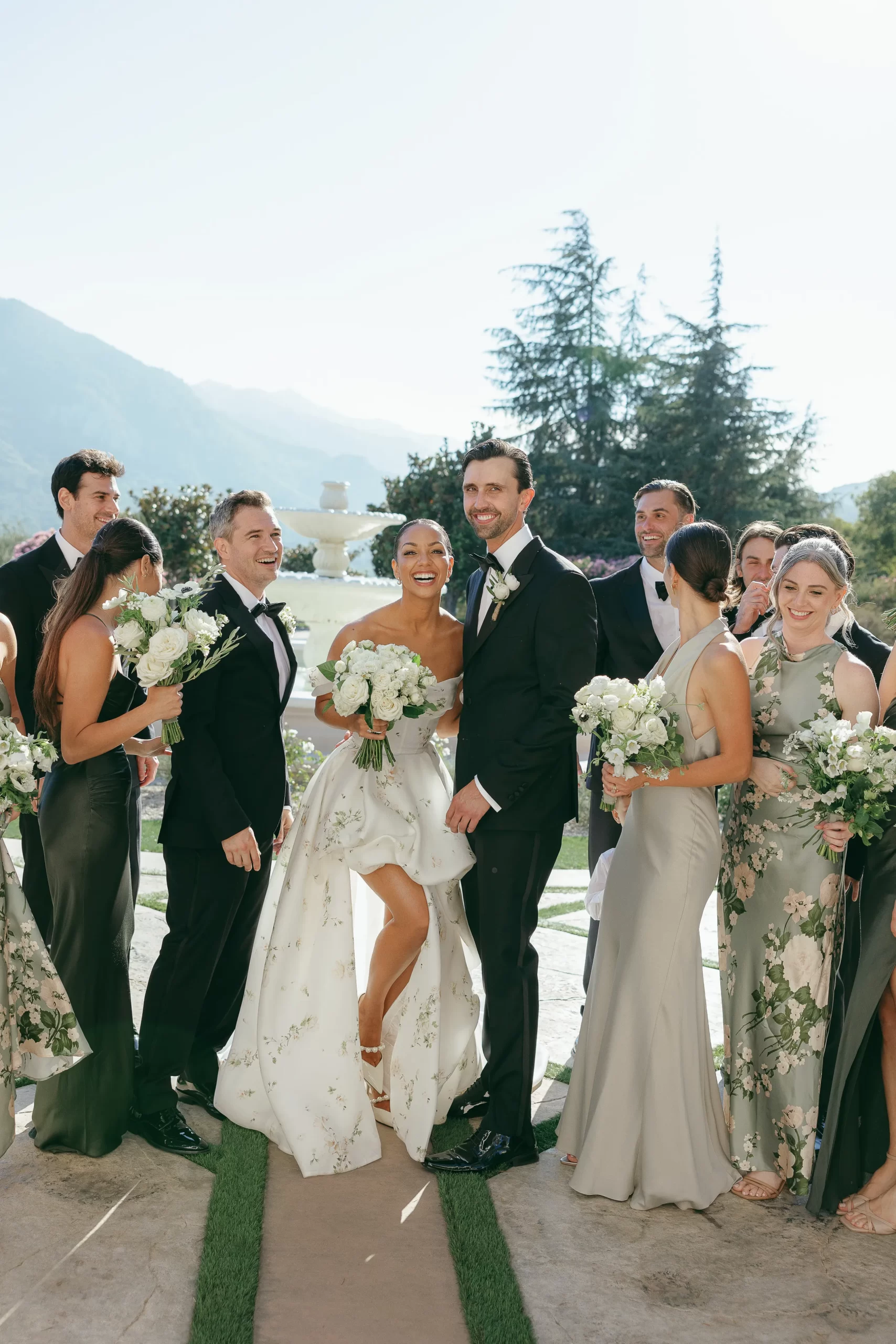 Bruiloft Corinne Foxx en Joseph Hooten