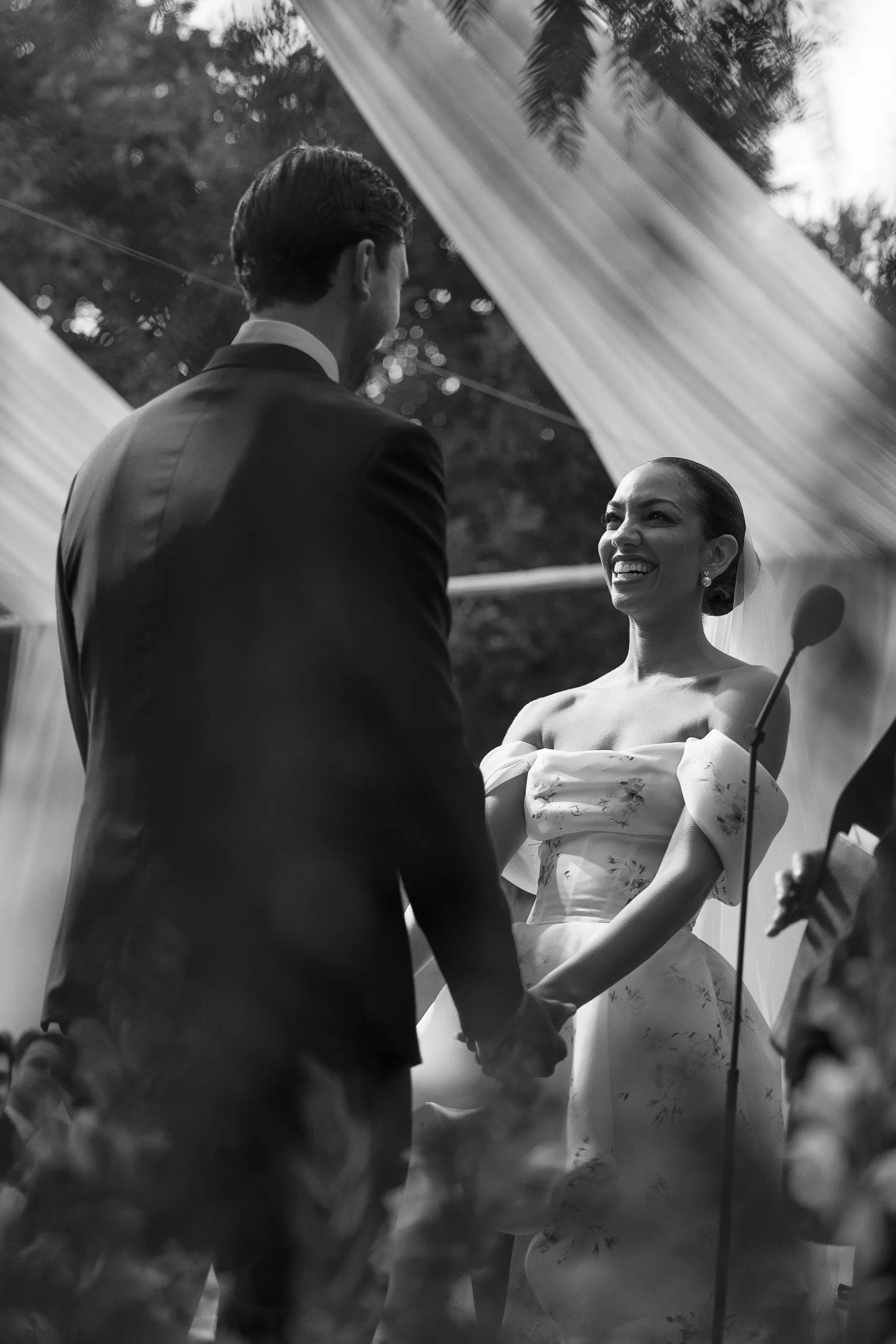 Bruiloft Corinne Foxx en Joseph Hooten