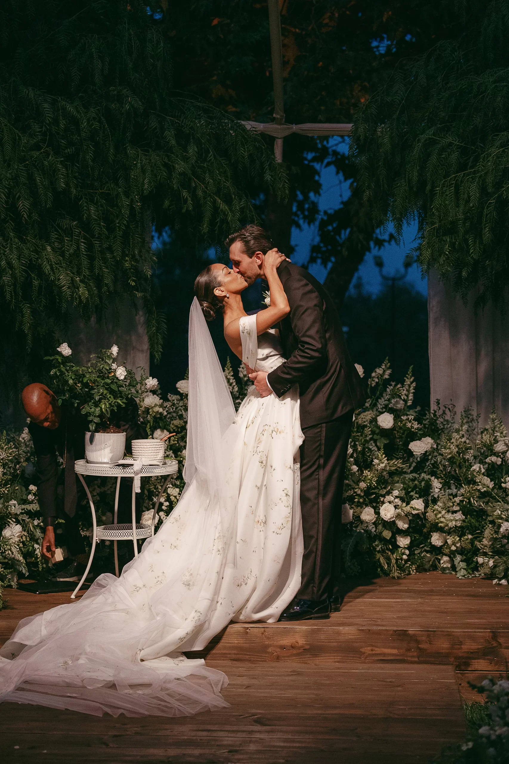 Bruiloft Corinne Foxx en Joseph Hooten