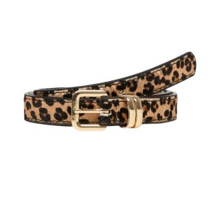 Costes riem met panterprint