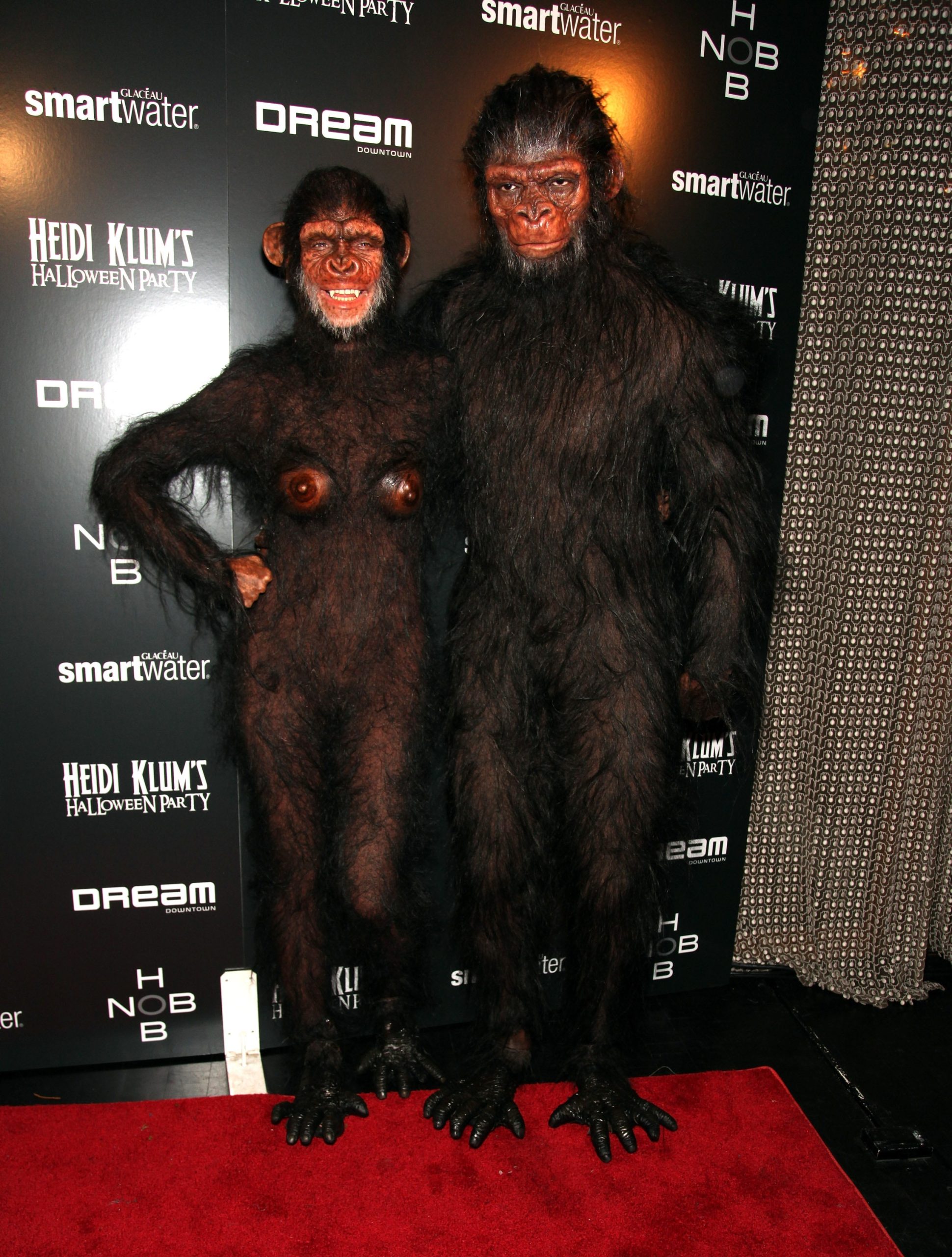 Heidi klum seal apen kostuum