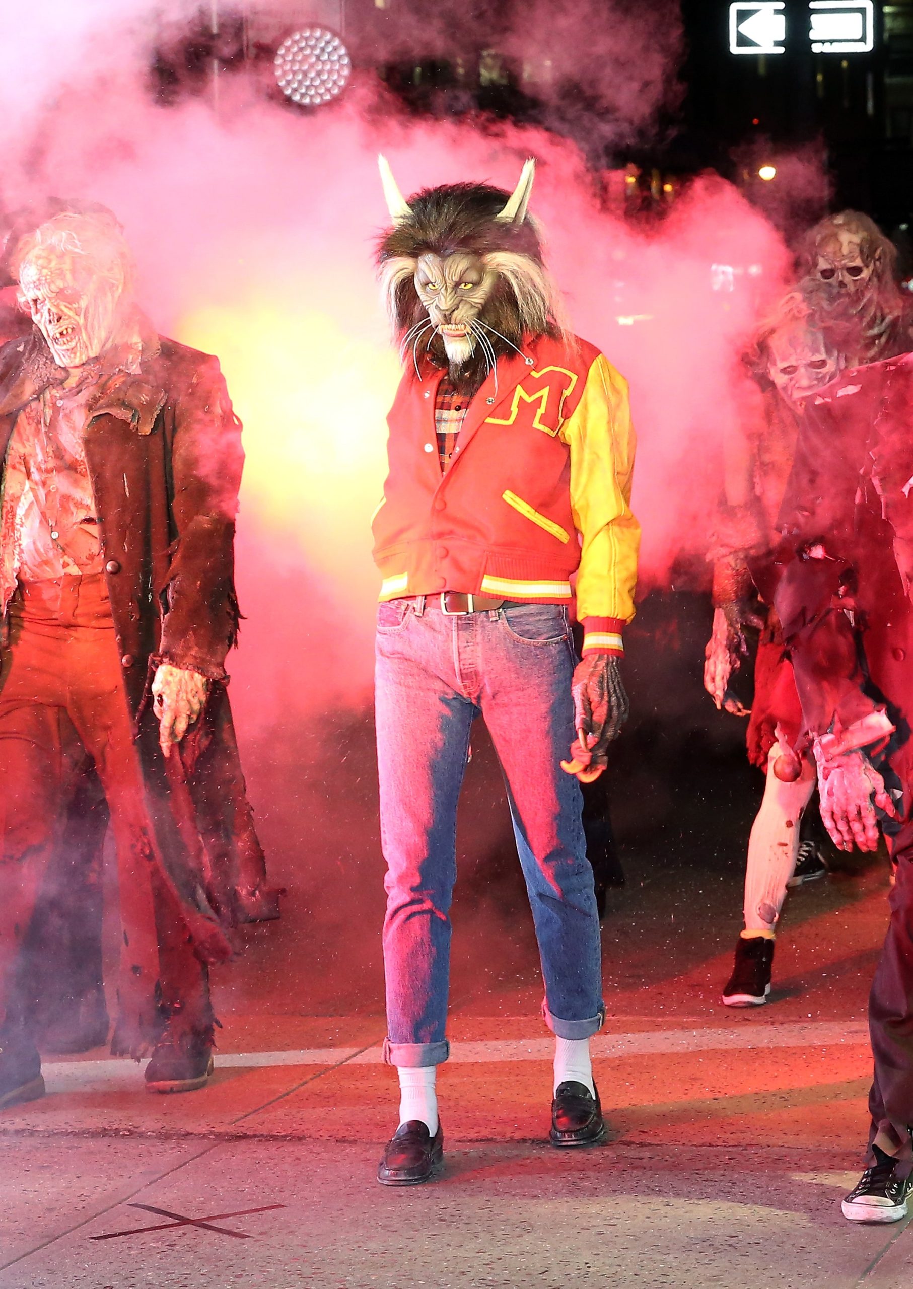 Heidi klum Michael Jackson thriller