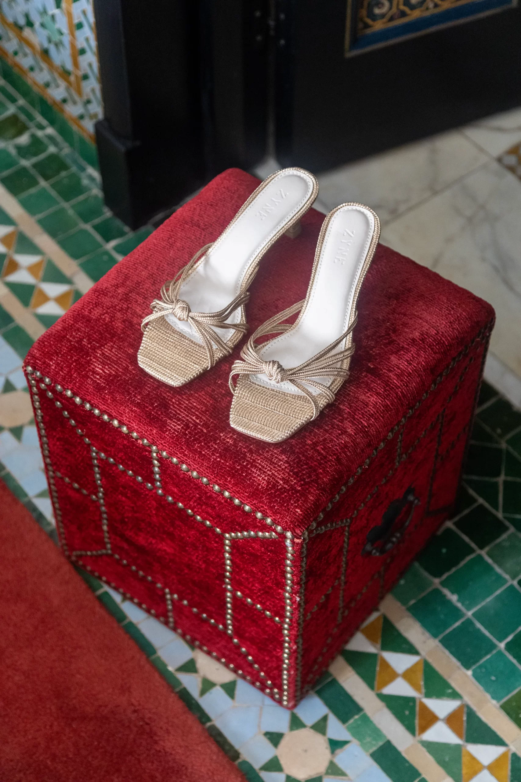 Imaan Hamman bij de Fashion Trust Arabia (FTA)Awards