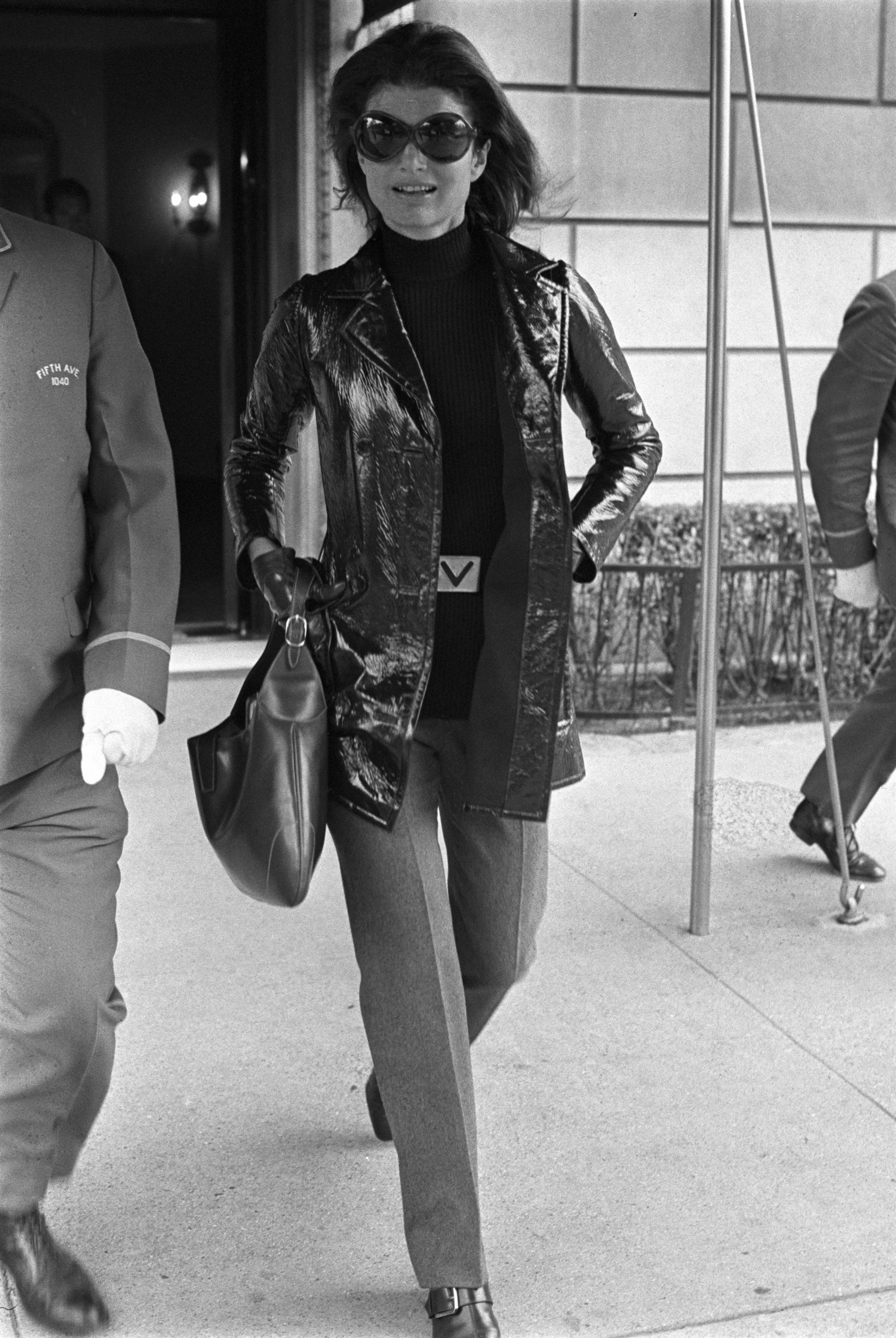 Jackie Kennedy Onassis grote ronde zonnebril