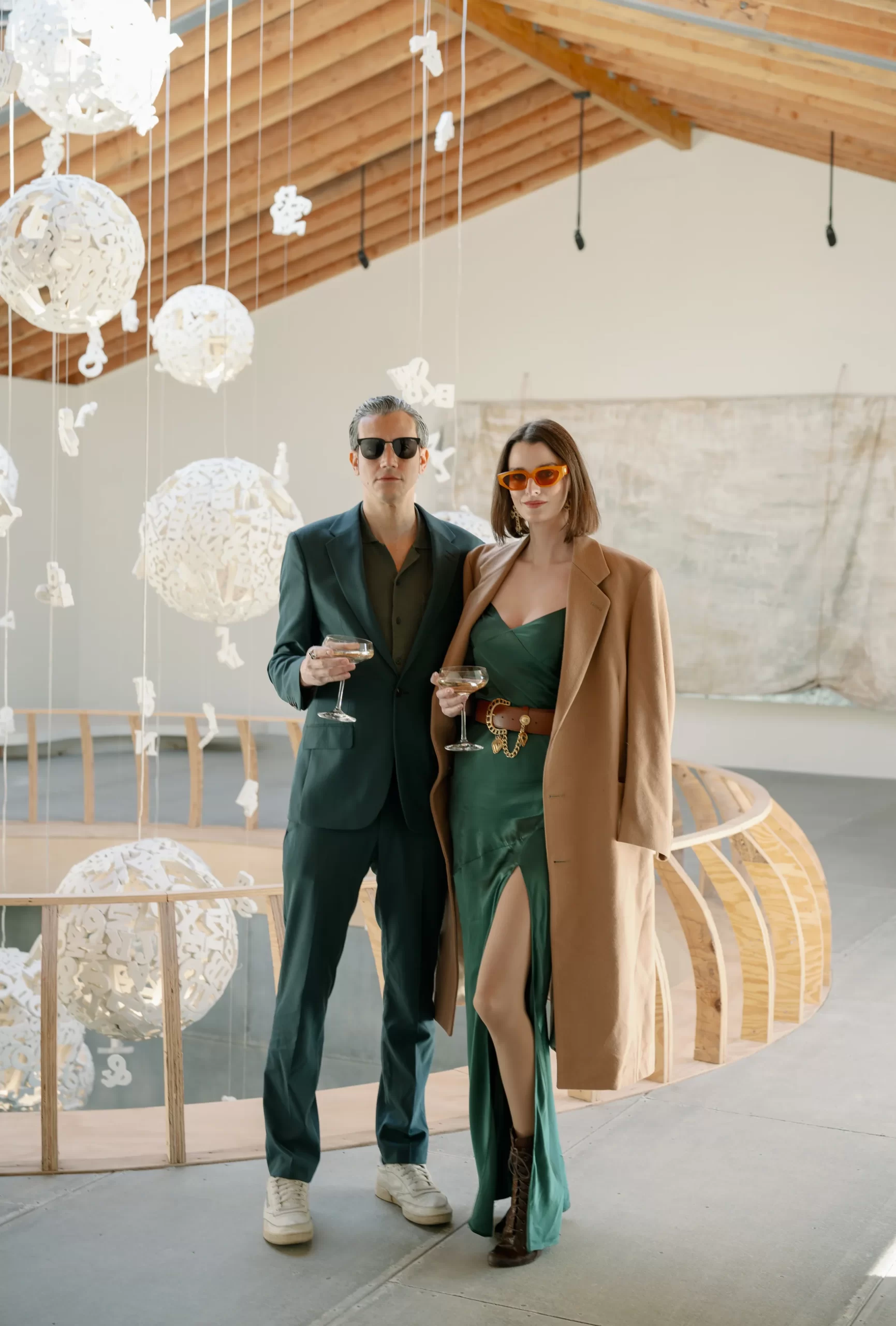 Jocelyne Katz en Alberto Chehebar bruiloft