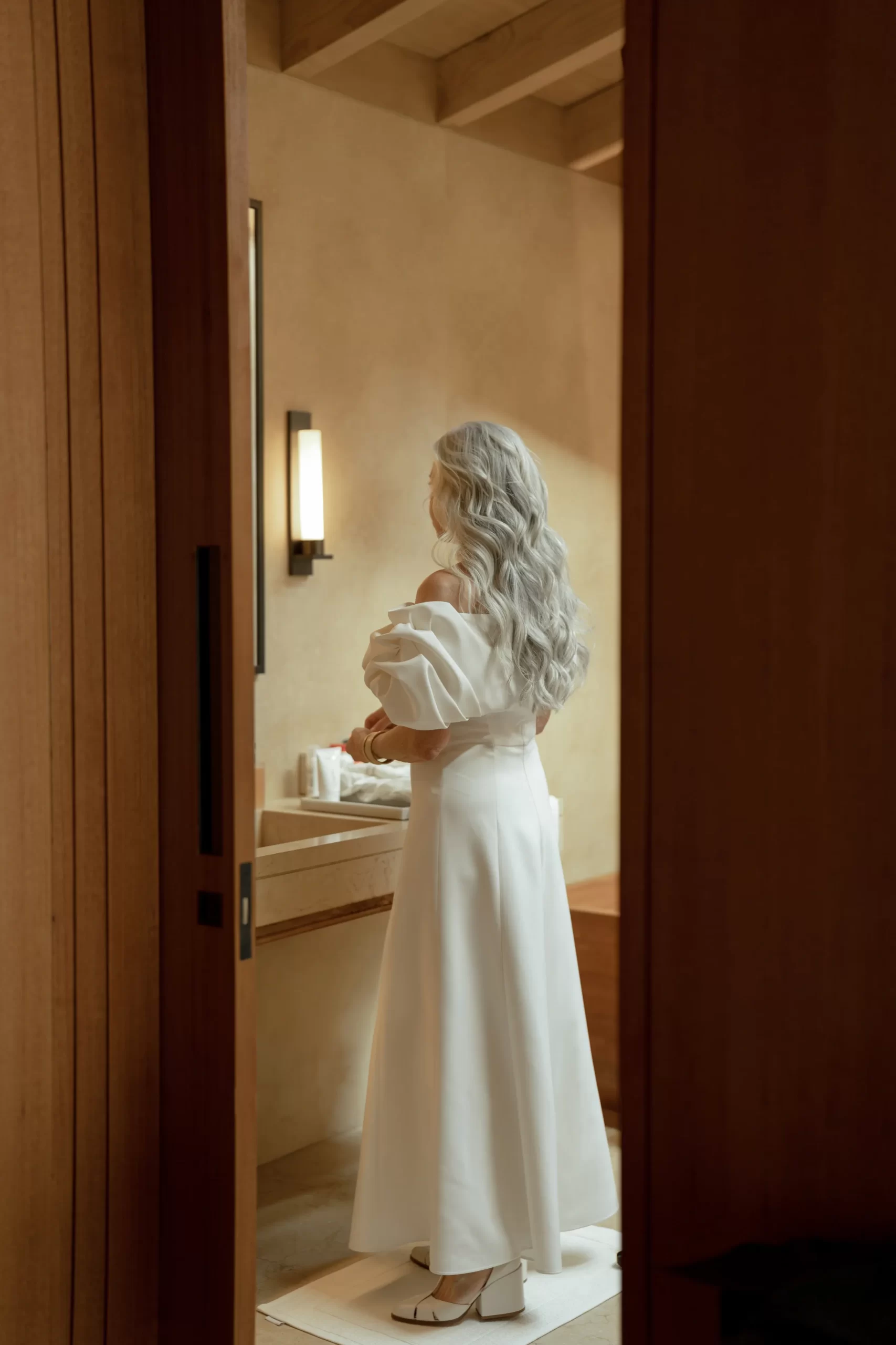 Jocelyne Katz en Alberto Chehebar bruiloft