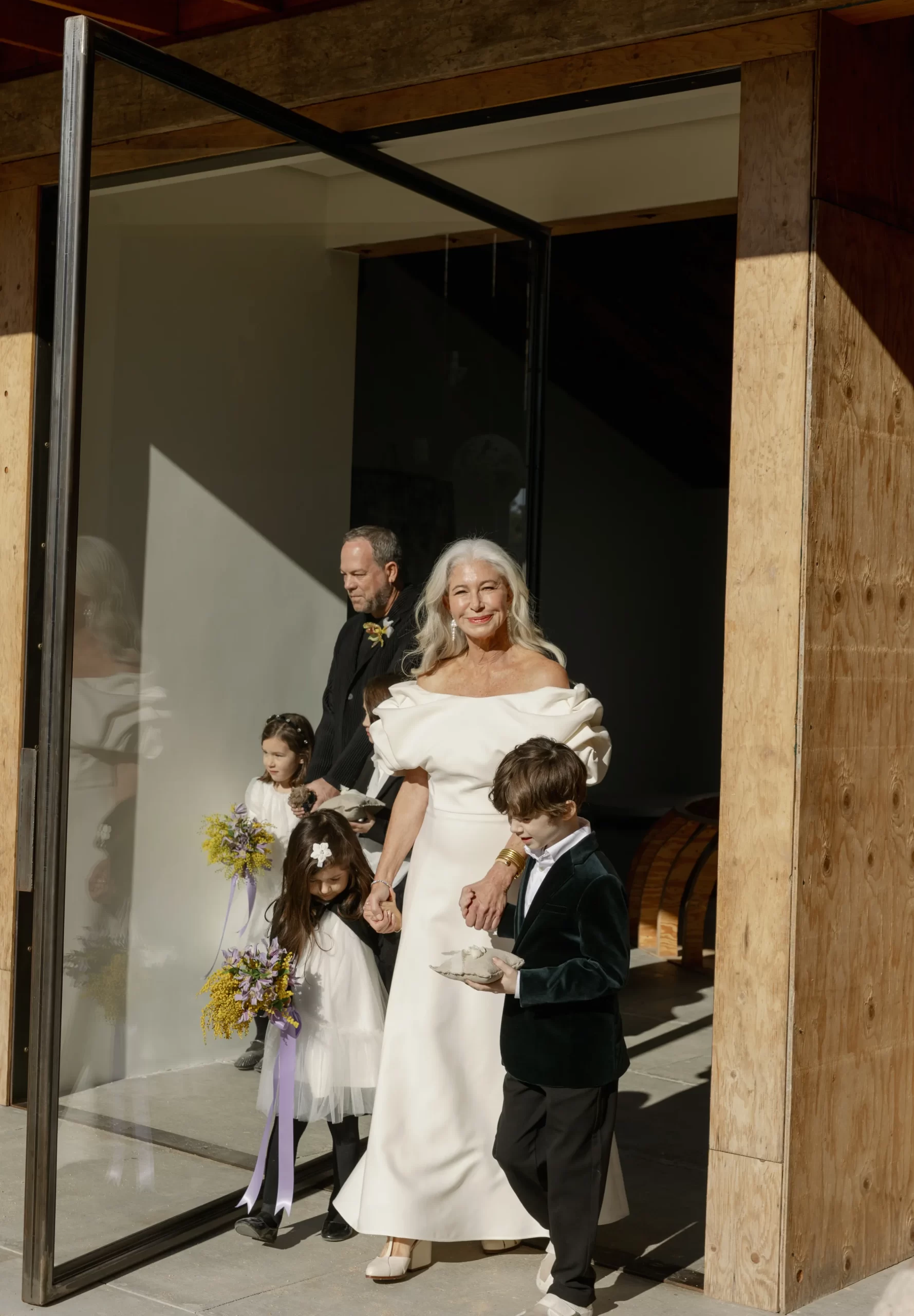 Jocelyne Katz en Alberto Chehebar bruiloft