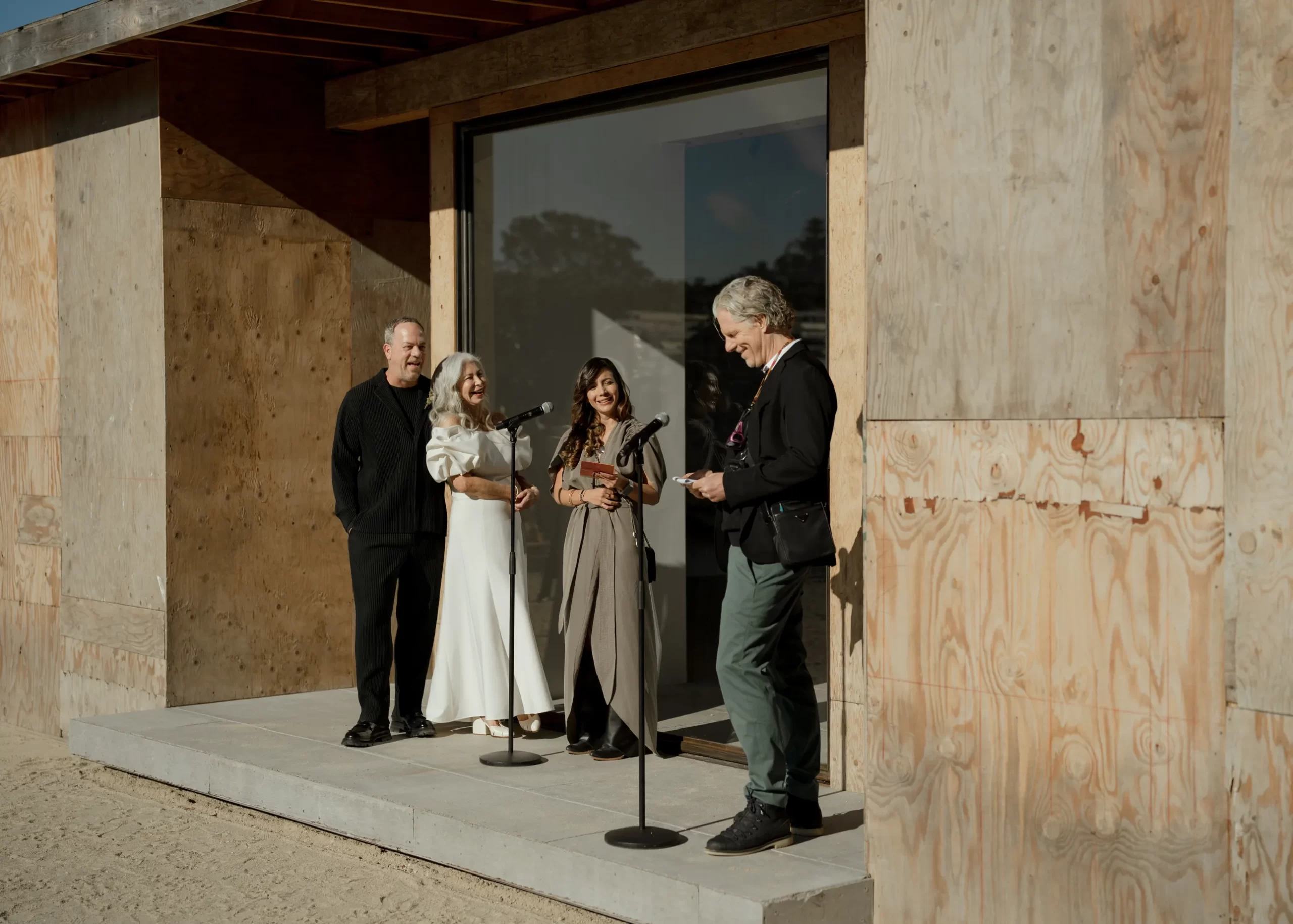 Jocelyne Katz en Alberto Chehebar bruiloft