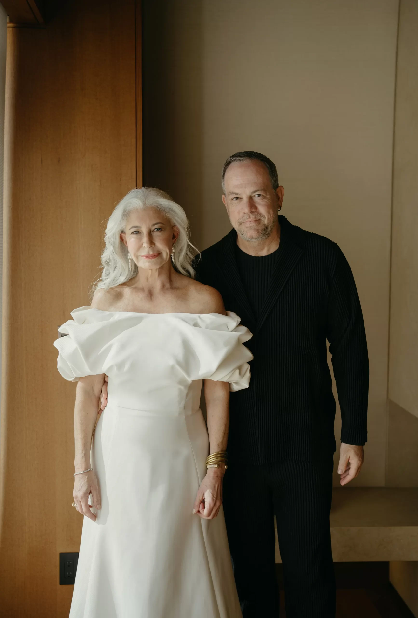 Jocelyne Katz en Alberto Chehebar bruiloft
