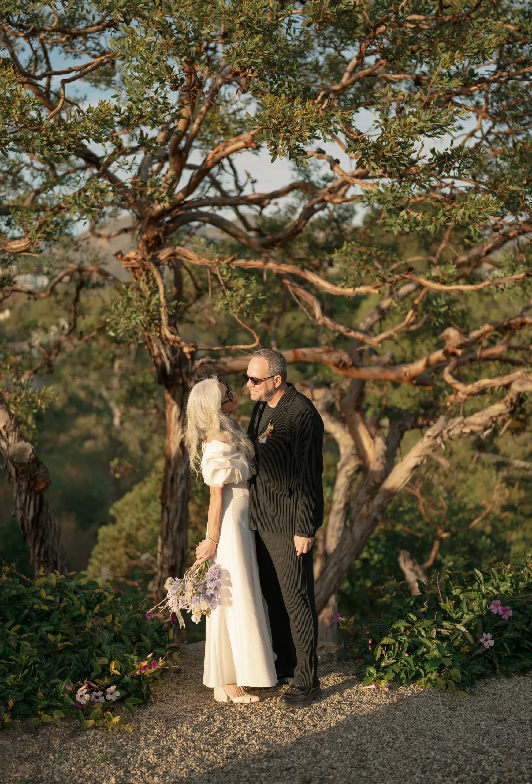 Jocelyne Katz en Alberto Chehebar bruiloft