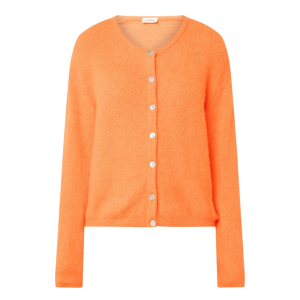 American vintage fijngebreid vest alpaca wolblend