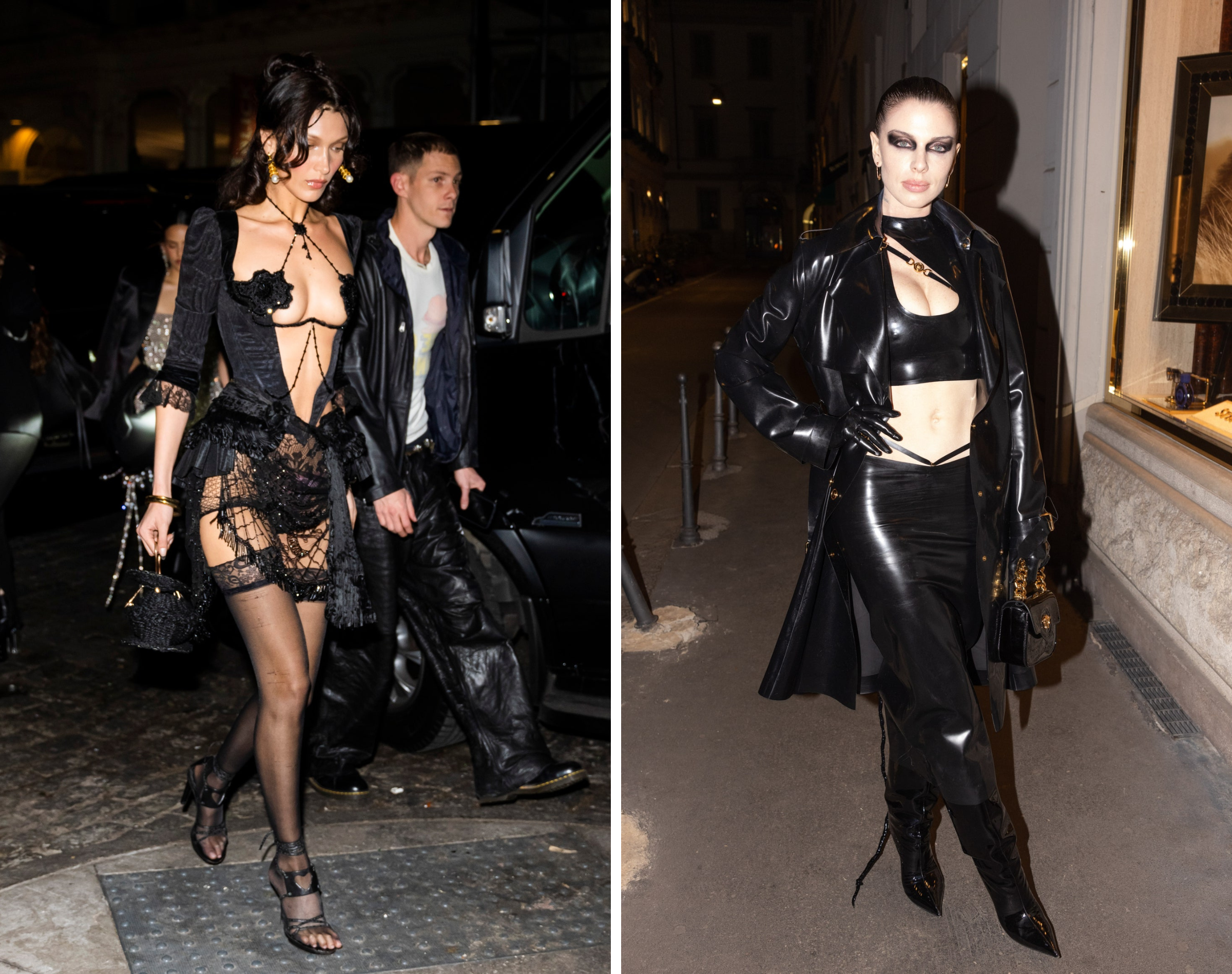 Bella Hadid Julia fox sexy witch trend