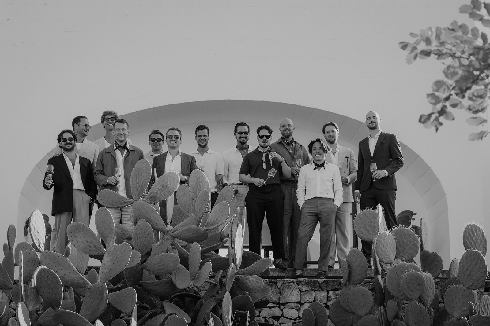 Gasten op de bruiloft van Benthe Liem en Isidoor van Esch