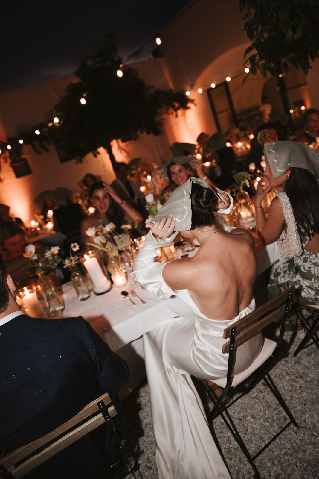 Het diner op Liems trouwdag