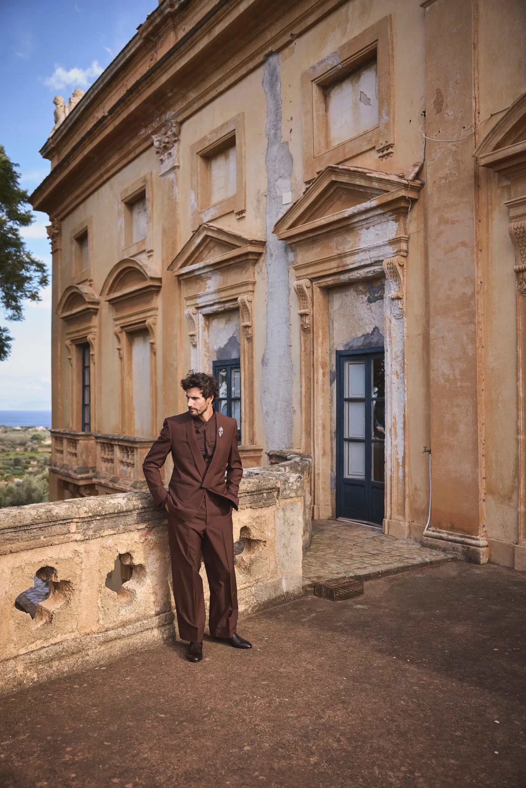 De bruiloft van Mariacarla Boscono en Claudio Stecchi