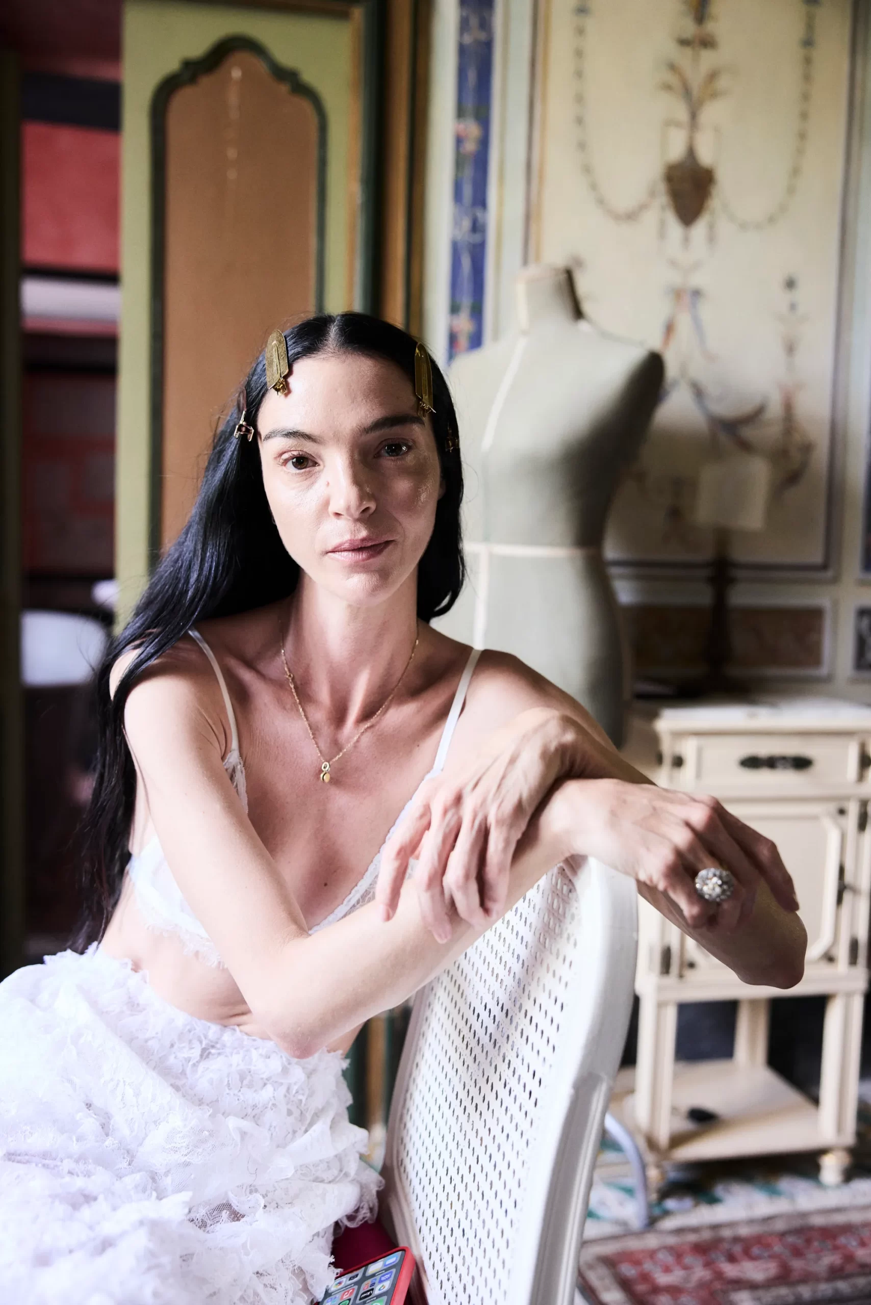 De bruiloft van Mariacarla Boscono en Claudio Stecchi