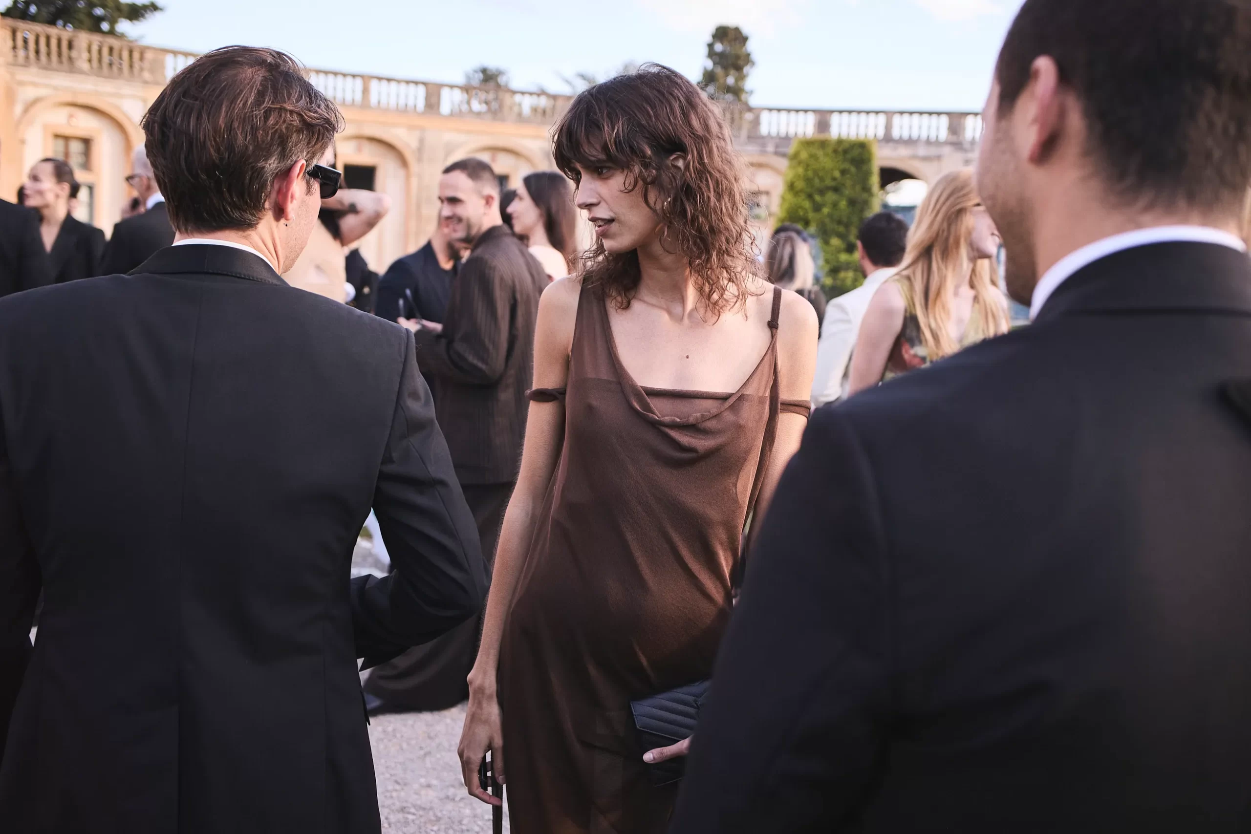 De bruiloft van Mariacarla Boscono en Claudio Stecchi