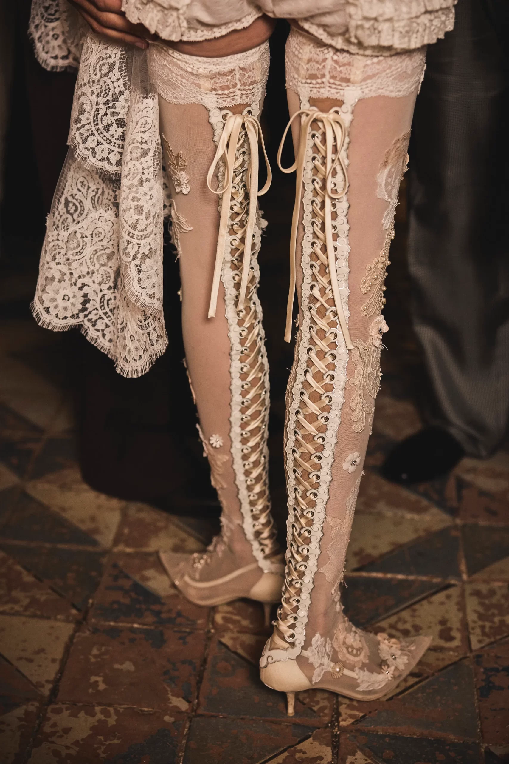 De bruiloft van Mariacarla Boscono en Claudio Stecchi