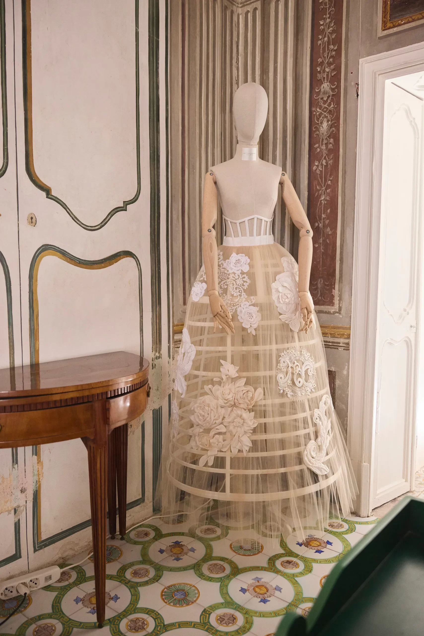 De bruiloft van Mariacarla Boscono en Claudio Stecchi