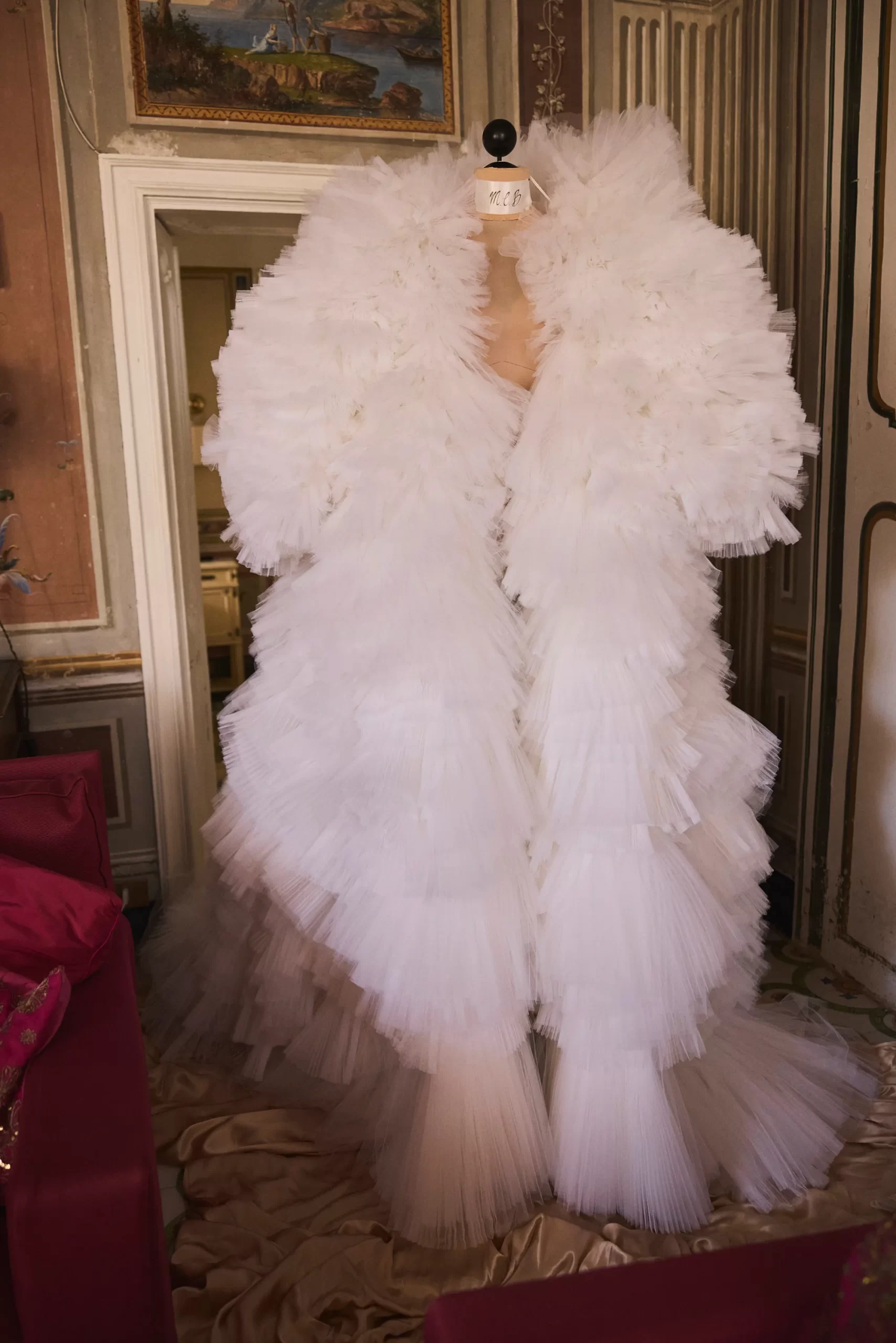 De bruiloft van Mariacarla Boscono en Claudio Stecchi