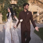 De bruiloft van Mariacarla Boscono en Claudio Stecchi