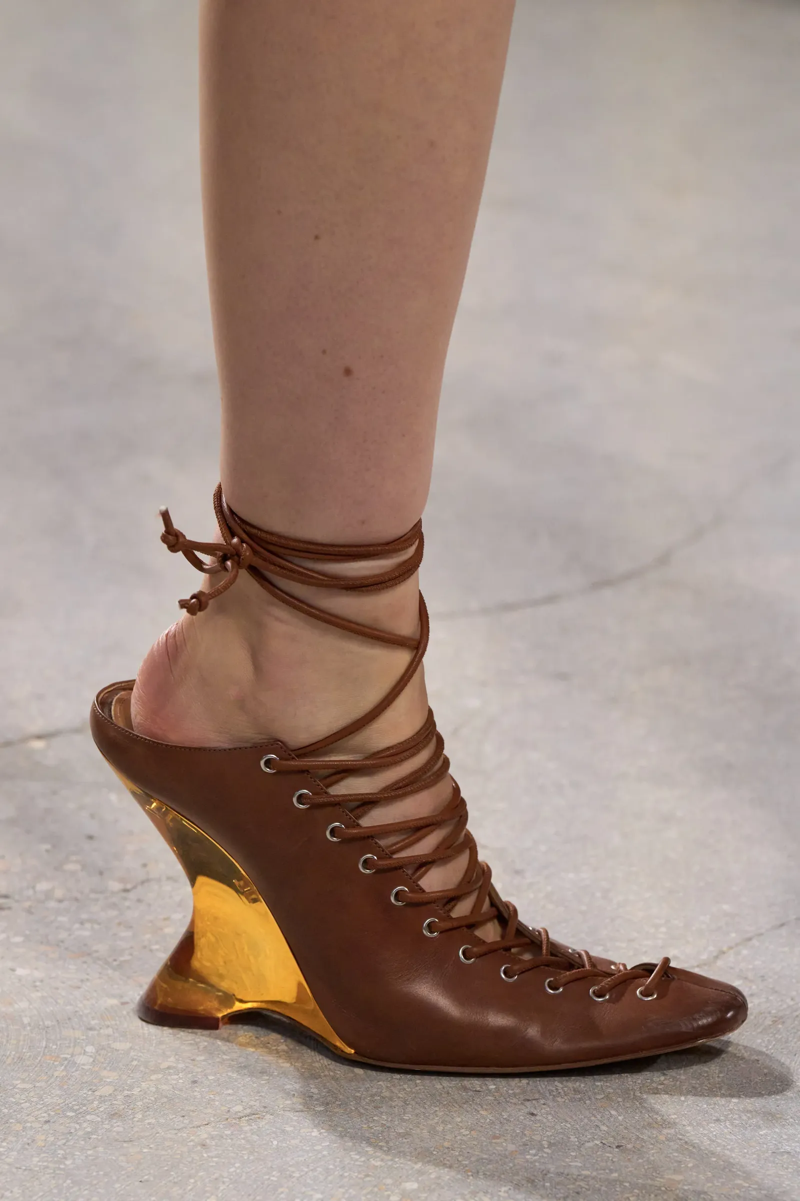 Dries Van Noten korsetschoen