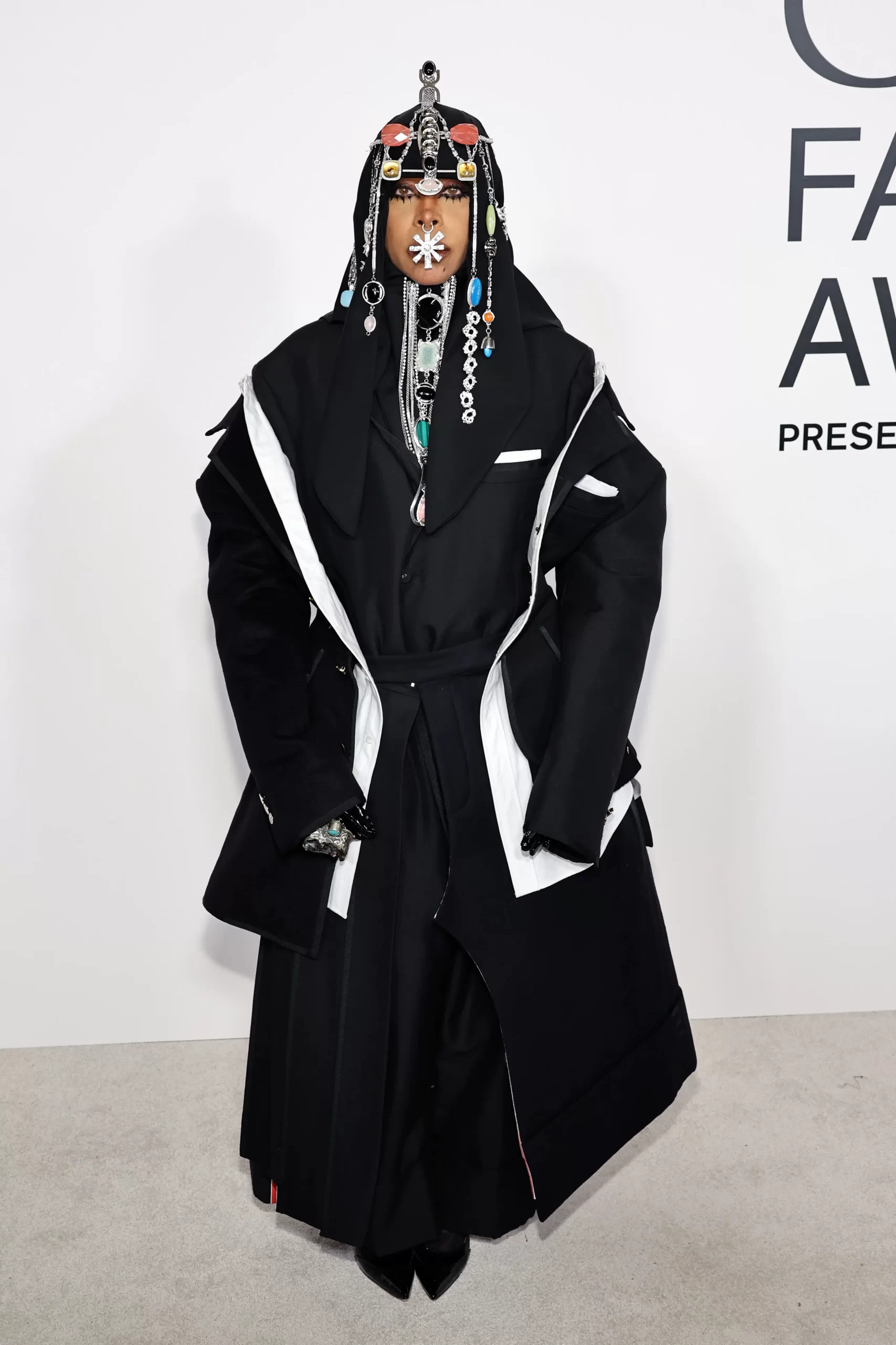 Erykah Badu bij de CFDA Awards 2024