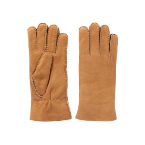 Suede handschoenen van Agnelle