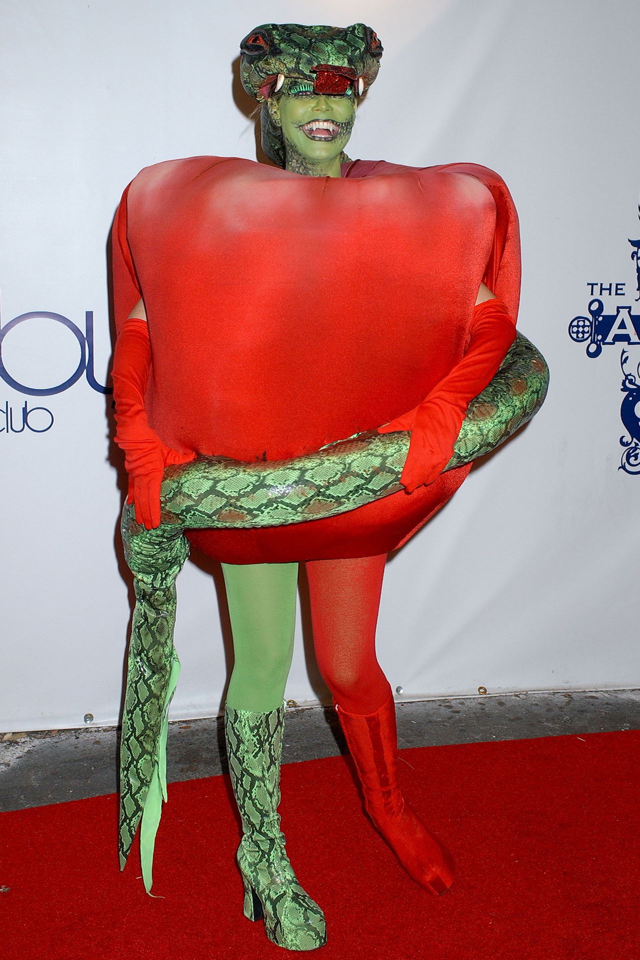 Heidi klum appel slang adam eva