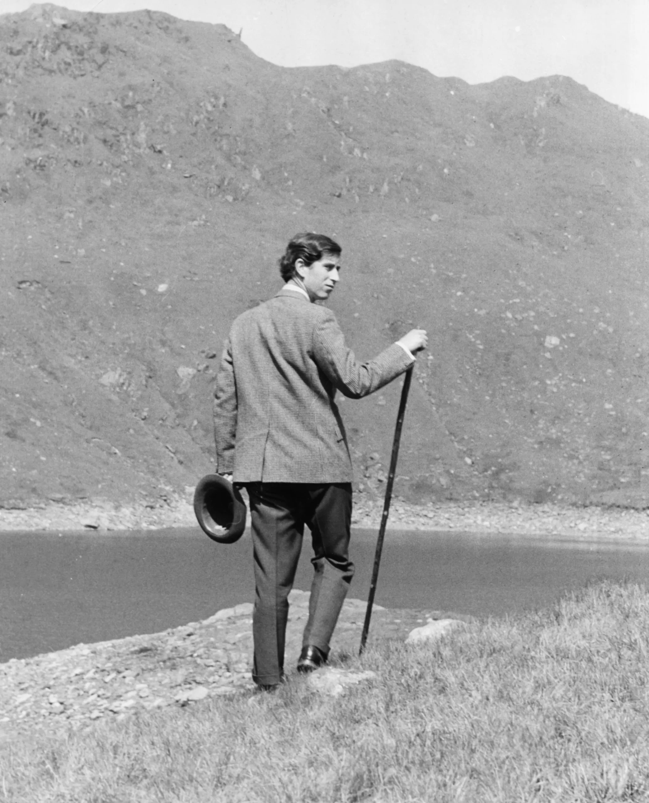 Koning Charles toen hij jong was