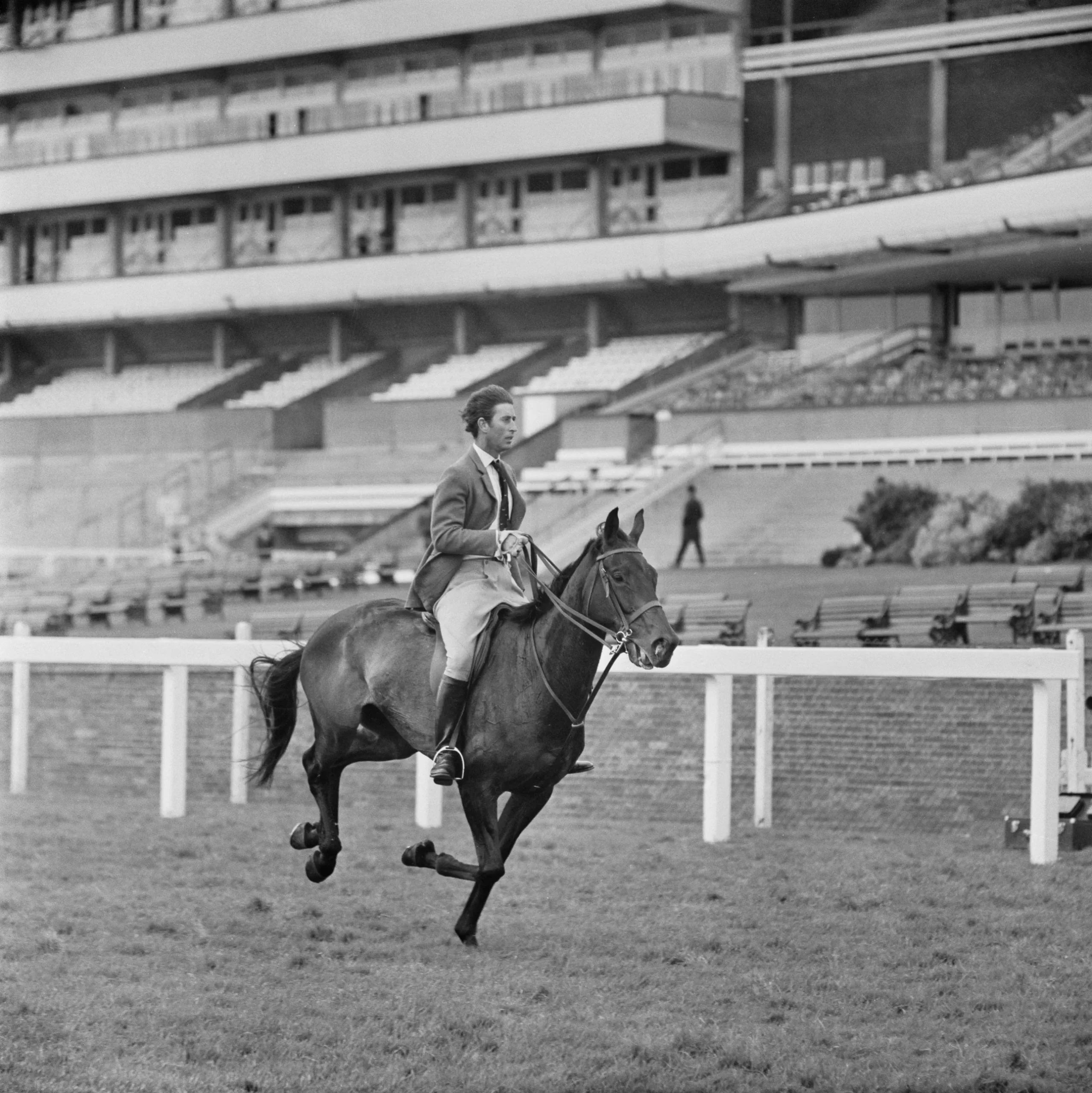 Koning Charles toen hij jong was