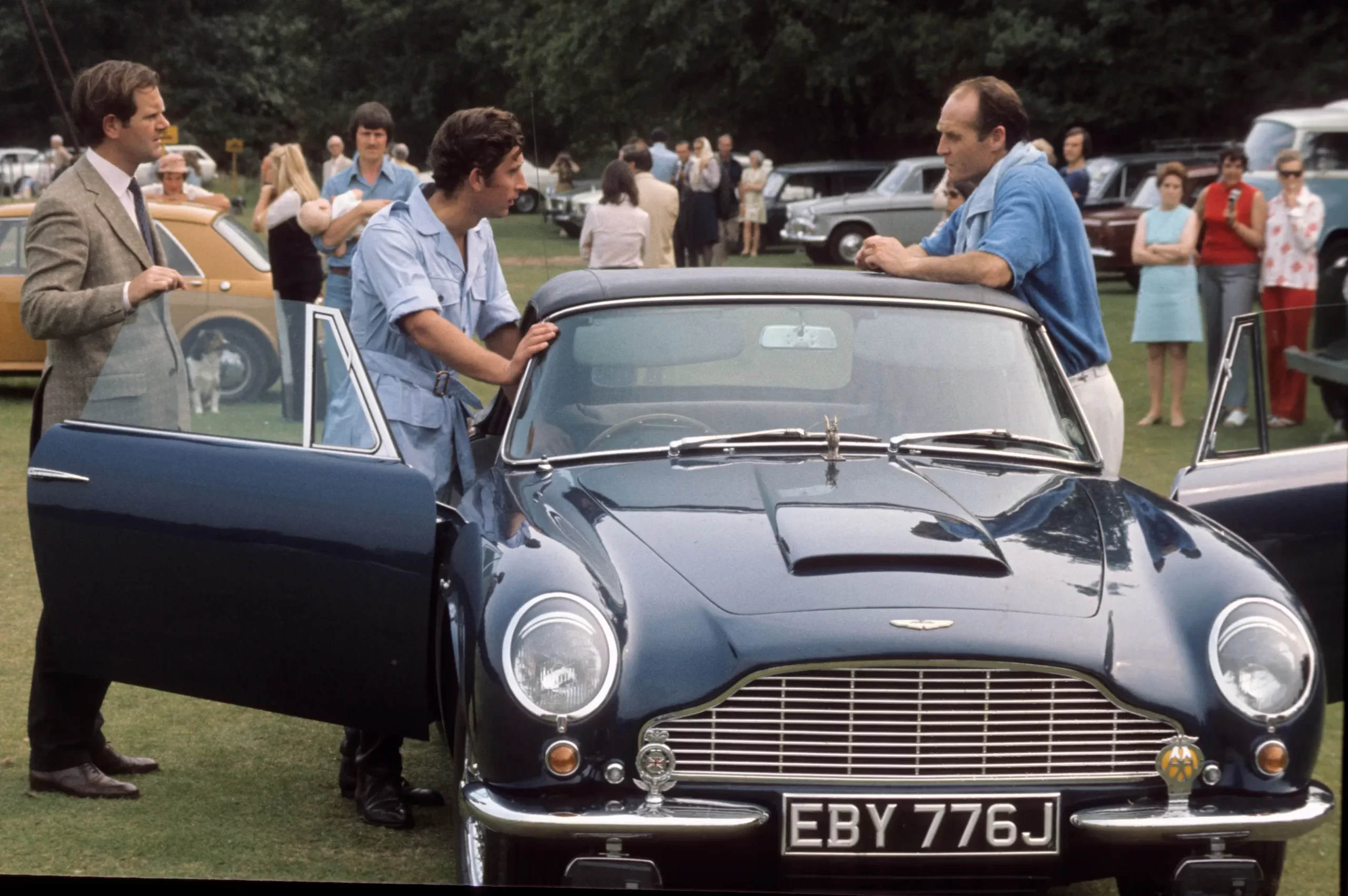 Koning Charles toen hij jong was