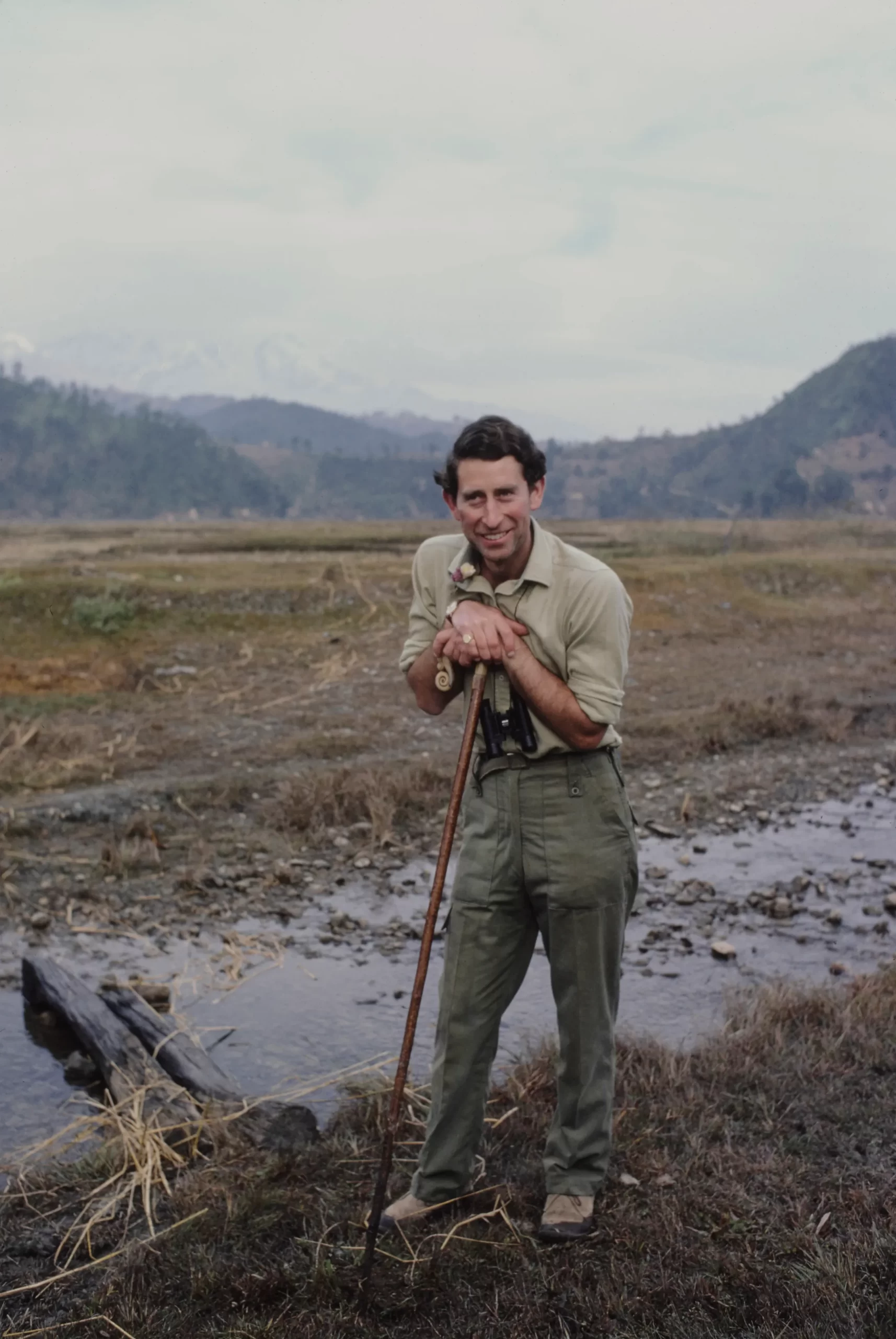Een jonge prins Charles in 1980