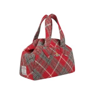 Vivienne Westwood tas in ruitprint