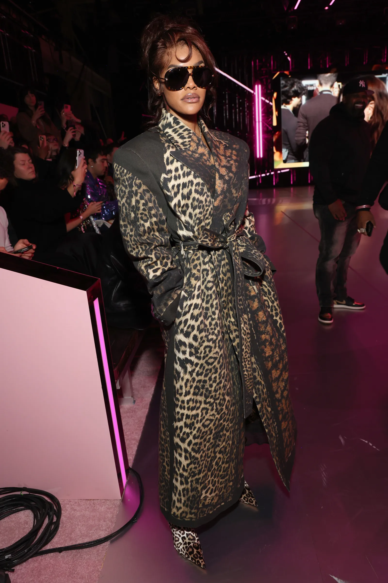 Teyana Taylor is te gast bij de VS-show
