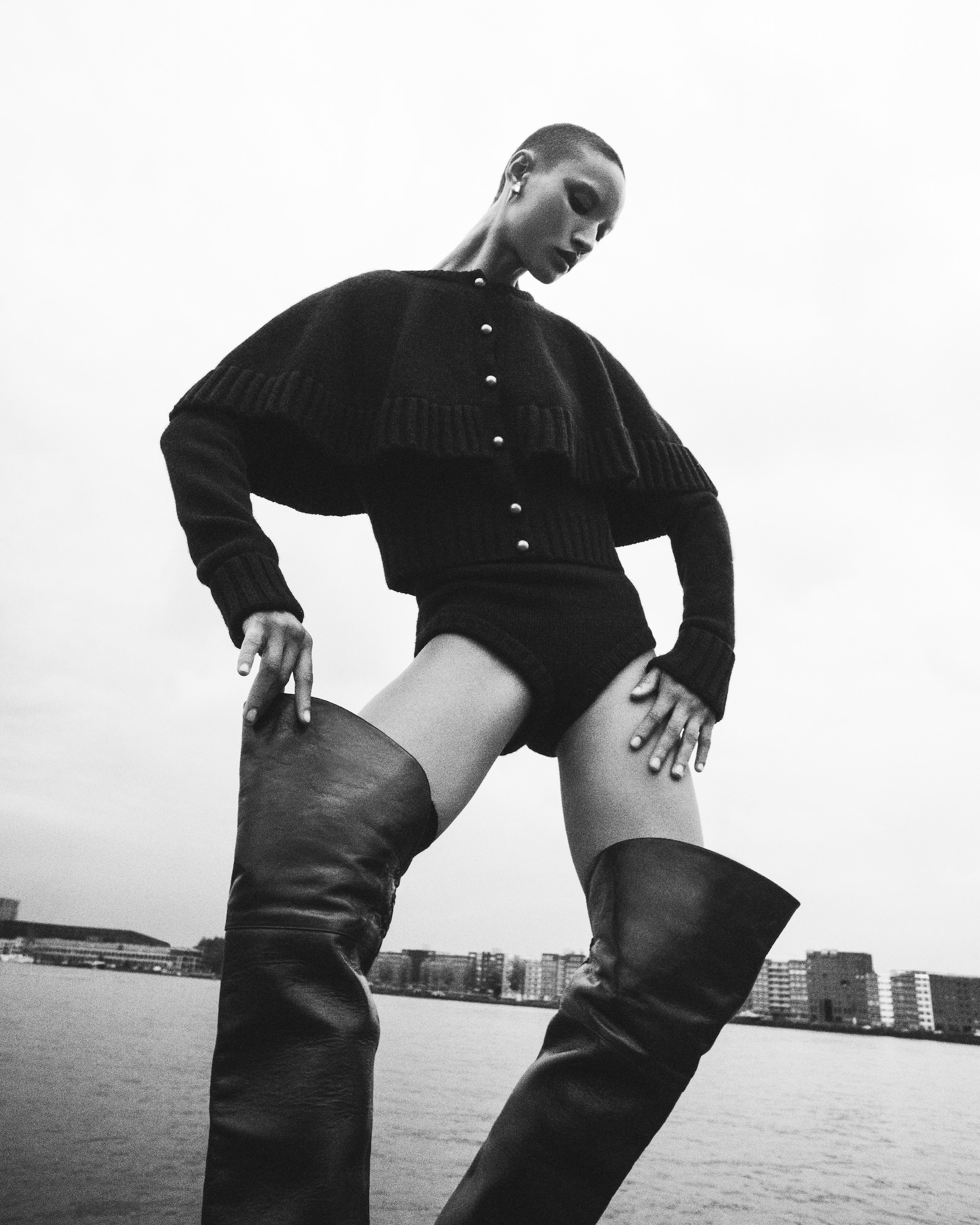 Kate Bellm voor Amsterdam Issue van Vogue Nederland