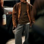 wollen pantalon - Paris str S26 2745