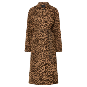 zadig & voltaire mantel met panterprint