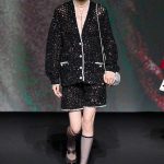 Chanel zomer/lente 2023-collectie look met pailleten