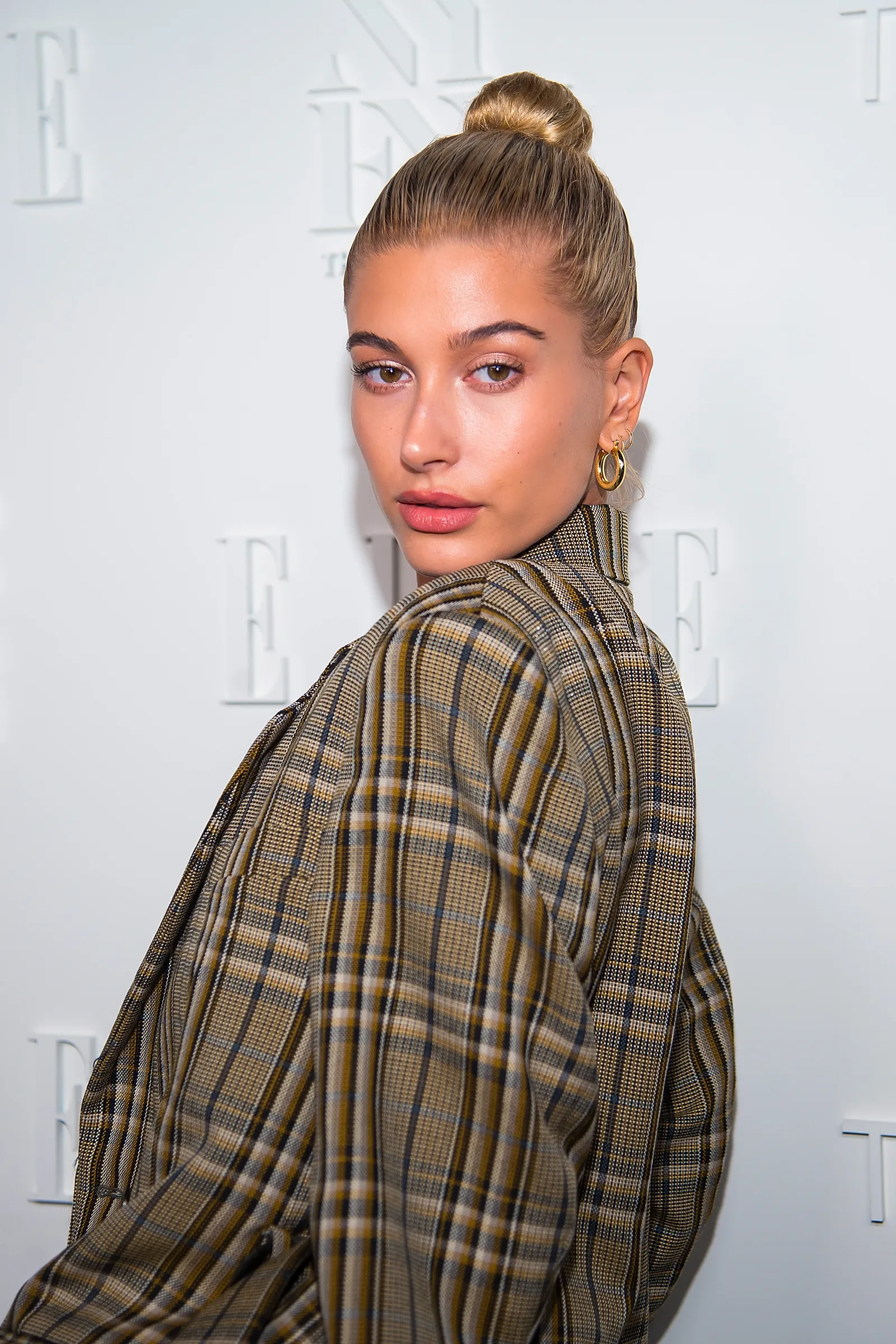 Hailey Bieber 2017 voor beauty-looks Hailey Bieber