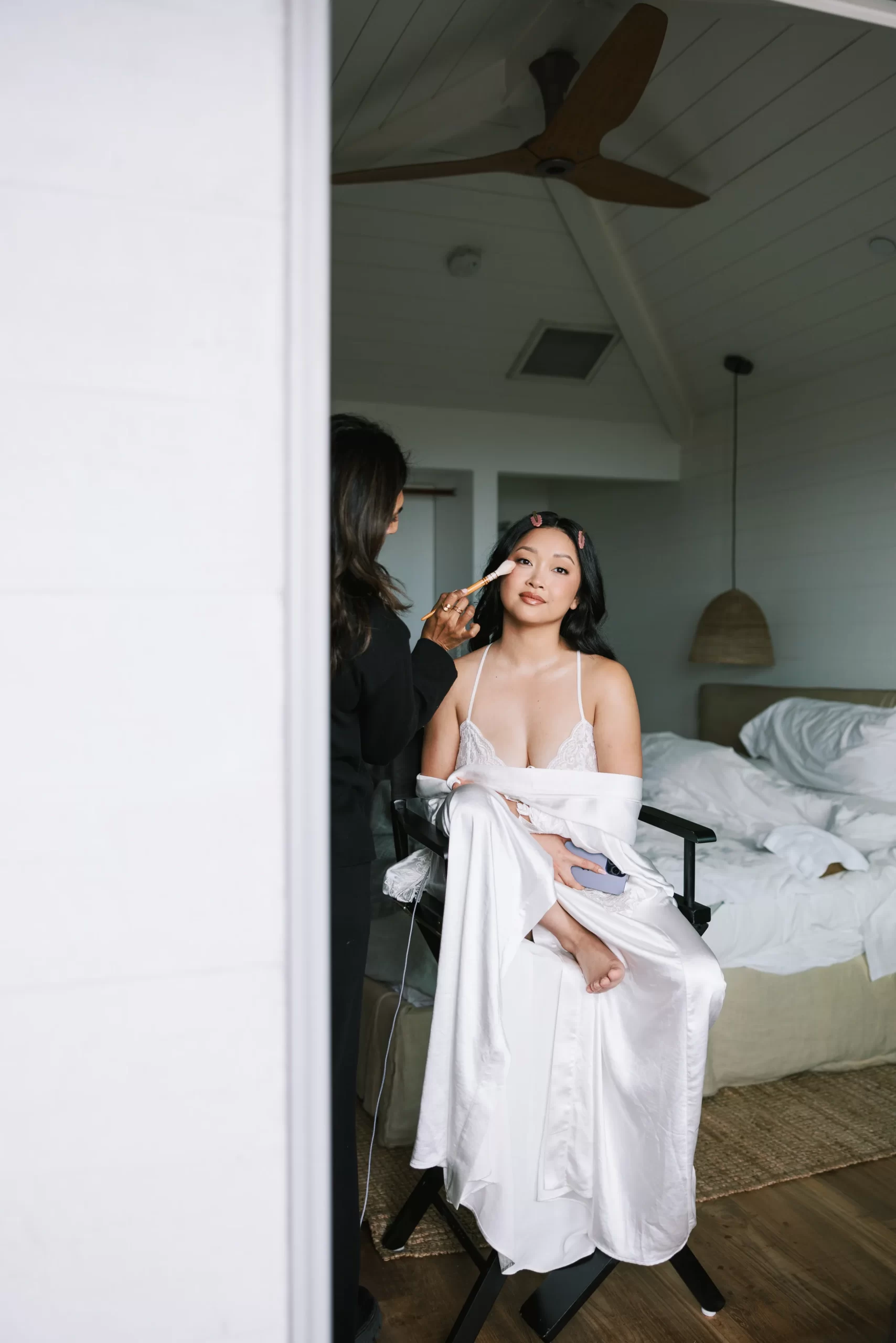 De bruiloft van Lana Condor en Anthony De La Torre