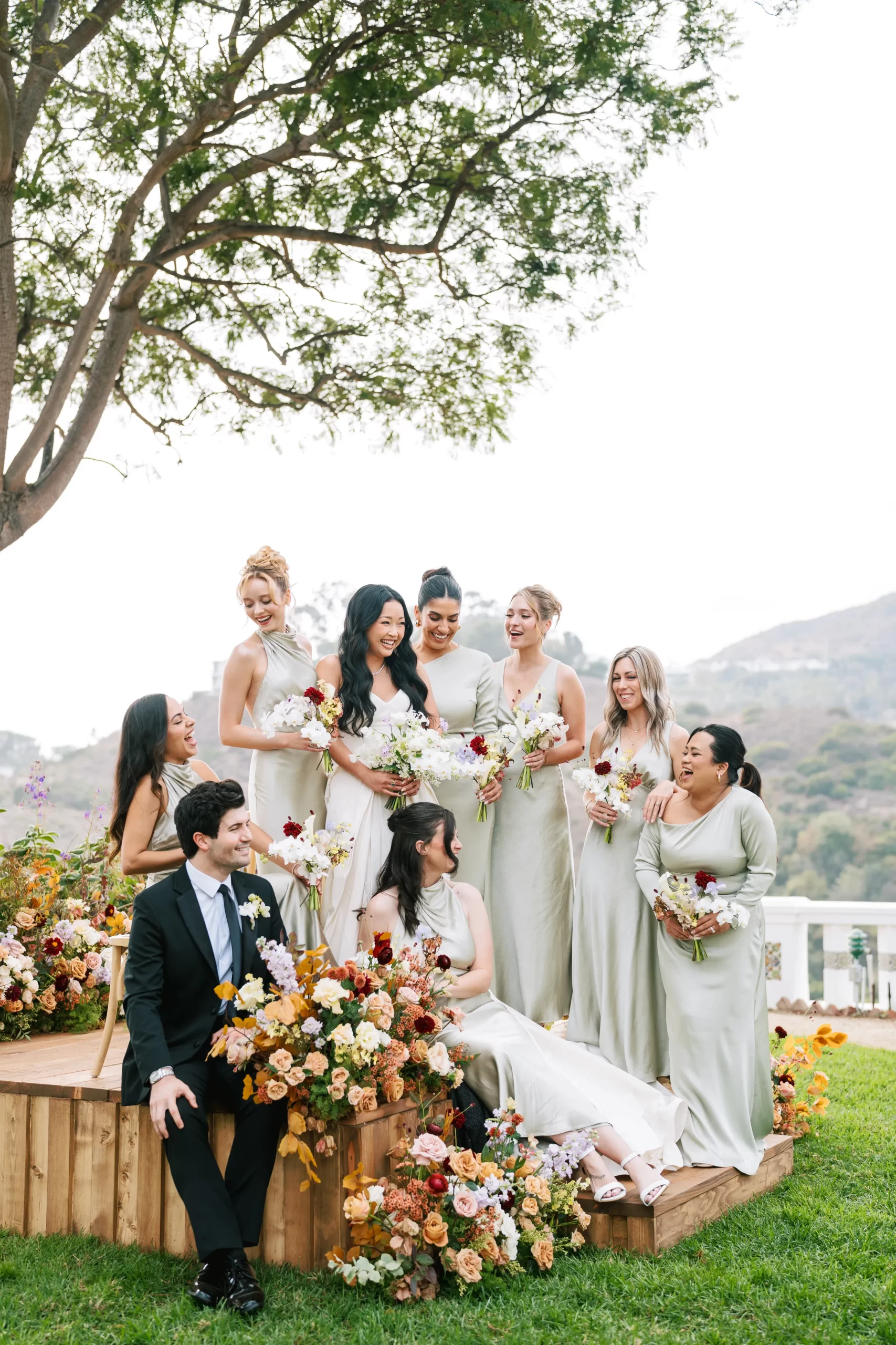 De bruiloft van Lana Condor en Anthony De La Torre