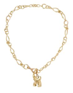 Ole Lynggaard schakelketting olifant