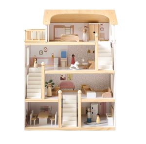 Petit Amélie poppenhuis cadeau kind voor de feestdagen