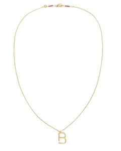 Roxanne Assoulin gouden schakelketting met letter