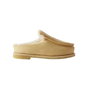 Shearling loafers van JW Anderson