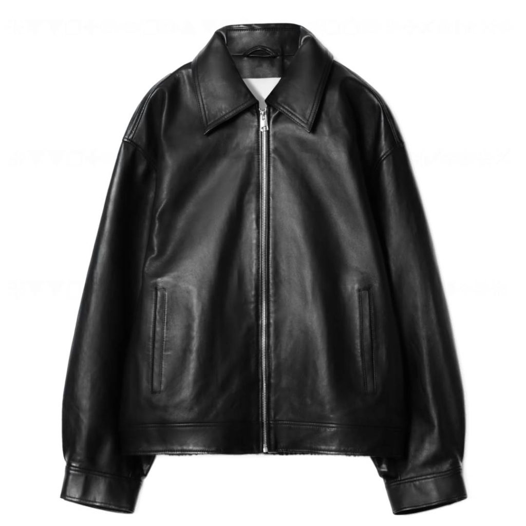 Oversized faux leren jack - trendy dames winterouterwear Oversized faux leren jack - trendy dames winterouterwear