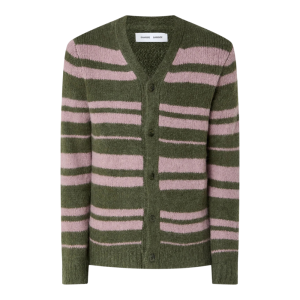 samsoe samsoe grofgebreid vest man