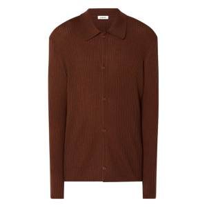 sandro ribgebreid vest